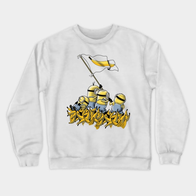 Banana Flag Crewneck Sweatshirt by JoSandoval